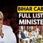 Bihar Cabinet 2025: Who Became Minister?