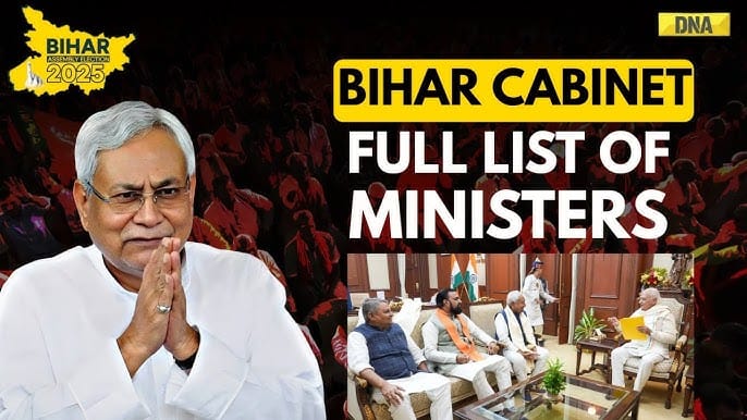 Bihar Cabinet 2025: Who Became Minister?