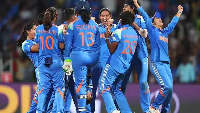 India Won: ICC women's World Cup 2025