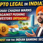 Crypto Legal in India? Raghav Chadha Warns Against Pushing Investors Offshore