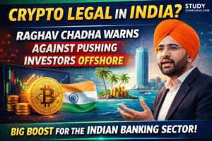 Crypto Legal in India? Raghav Chadha Warns Against Pushing Investors Offshore