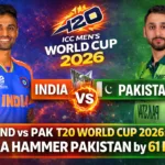 Ind vs Pak T20 World Cup 2026: India Hammer Pakistan by 61 Runs