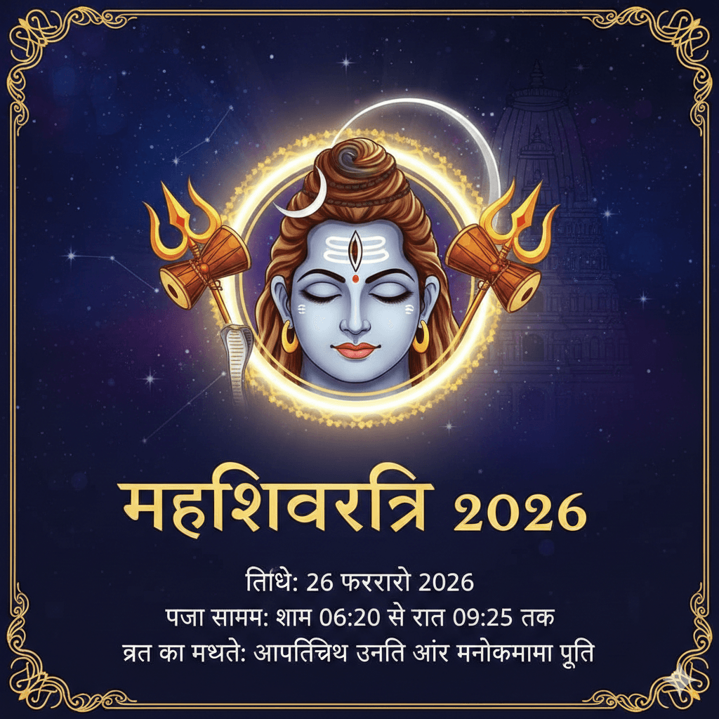 महाशिवरात्रि 2026: जानिए तिथि, पूजा समय और व्रत का महत्व