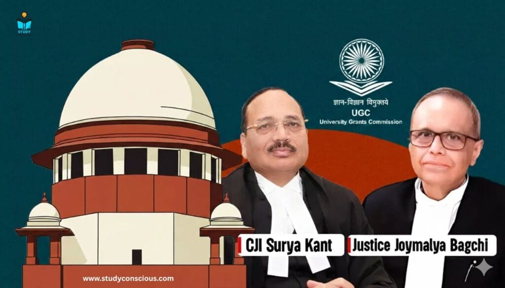 Big Relief for Universities: Supreme Court Halts 2026 UGC Equity Rules Over Misuse Concerns || यूनिवर्सिटीज़ के लिए बड़ी राहत: सुप्रीम कोर्ट ने गलत इस्तेमाल की चिंताओं के चलते 2026 UGC इक्विटी नियमों पर रोक लगाई