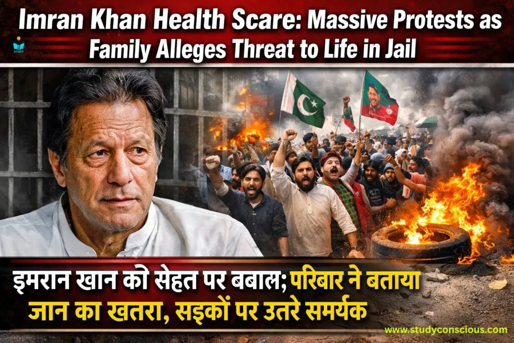 Imran Khan Health Scare Sparks Protests | इमरान खान की सेहत पर बवाल, समर्थक सड़कों पर