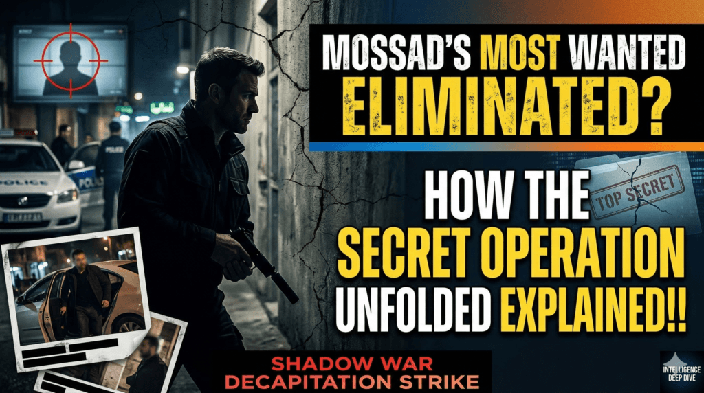 Mossad’s Most Wanted Eliminated? How the Secret Operation Unfolded Explained!!
