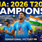 INDIA Win ICC Men’s T20 World Cup 2026
