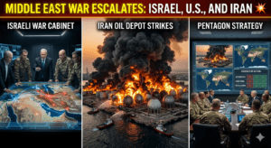 Iran Oil Depots Hit 💥 What Are the U.S. and Israel Planning Next? Middle East War Escalates