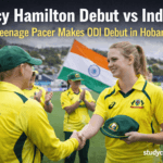 Lucy Hamilton's ODI debut moment