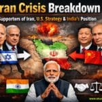 Iran Crisis Breakdown 🌐 Supporters of Iran, U.S. Strategy & India’s Position